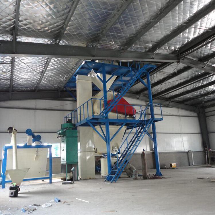 鄭州中力眾鼎供應干粉砂漿生產線成套混合設備 全自動干粉砂漿攪拌設